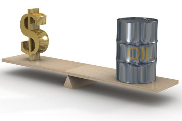 Cost of oil stocks. 3D image.