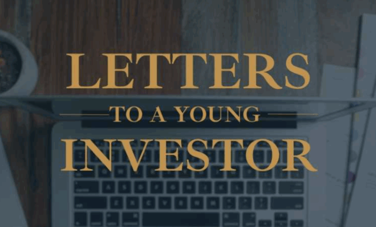 Landaas investment image of an open laptop for series Letters to a Young Investor